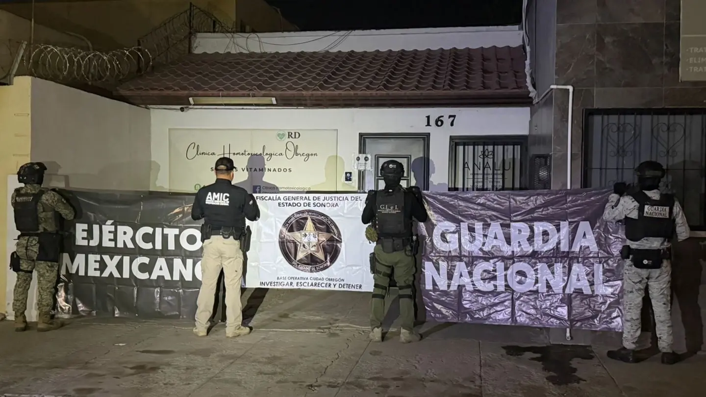 Clínica clausurada tras muertes por aplicación de sueros vitaminados en Hermosillo.