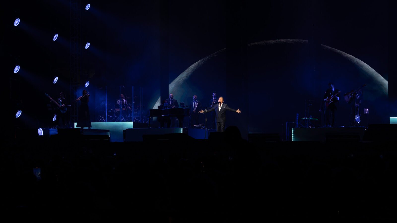 Concierto del cantautor venezolano Ricardo Montaner en Hermosillo.