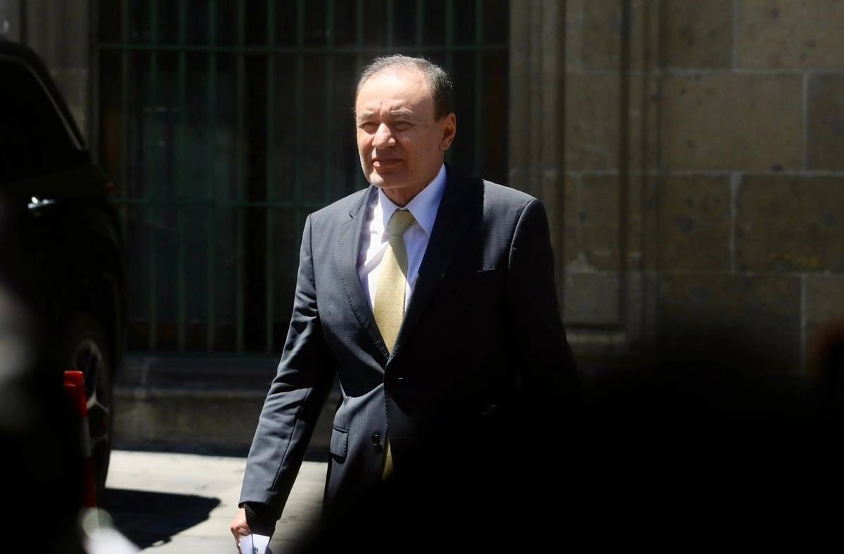 Alfonso Durazo y Américo Villarreal, gobernadores de Sonora y Tamaulipas respectivamente.