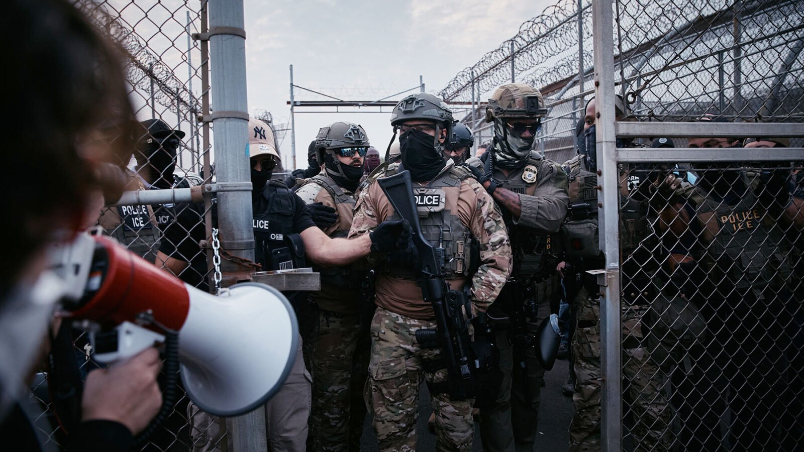Instalaciones del Servicio de Inmigración y Control de Aduanas (ICE) en Estados Unidos.