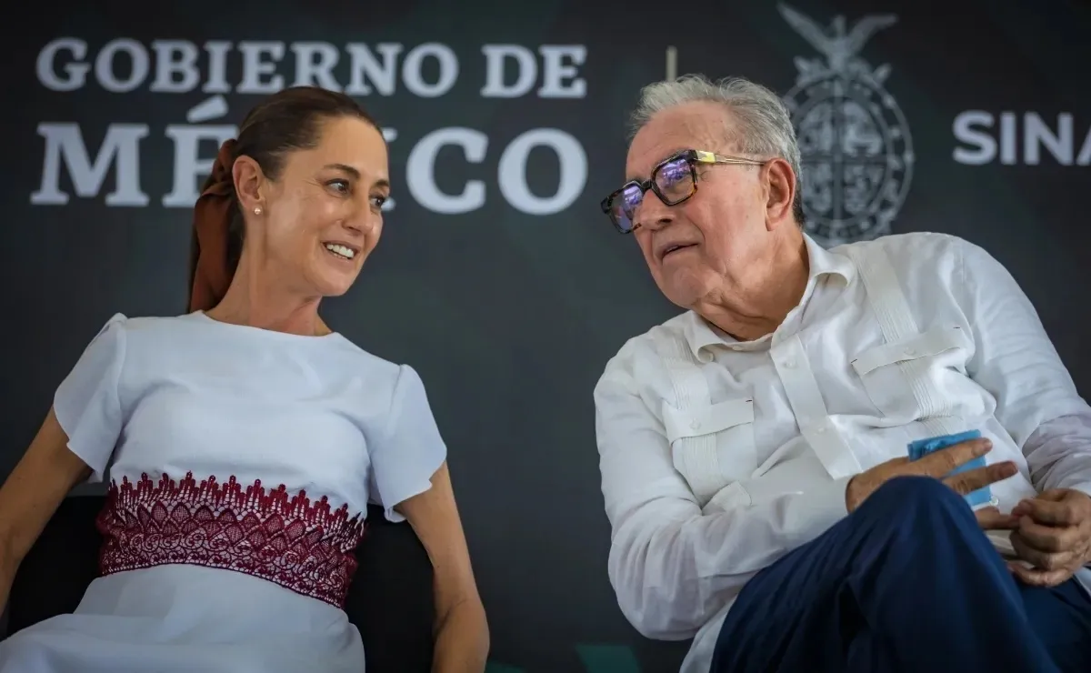 La presidenta Claudia Sheinbaum durante su conferencia de prensa matutina, donde abordó la situación política en Sinaloa.